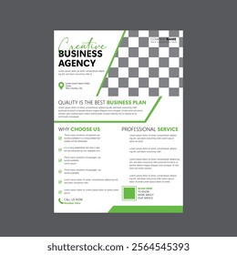 unique business flyer design for business