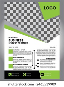 Einzigartiger Business Flyer für modernes Business