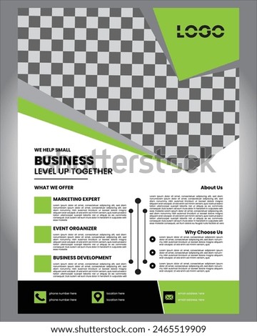 Unique Business flyer for modern business