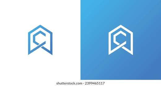 Einzigartiges C-Real-Estate-Logo. ein kreatives Logo.