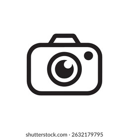 Unique camera logo Modern and minimalist vector and abstract logo