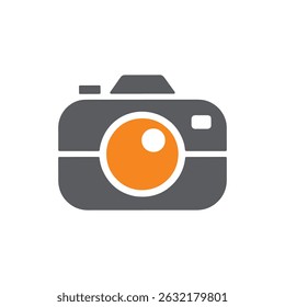 Unique camera logo Modern and minimalist vector and abstract logo
