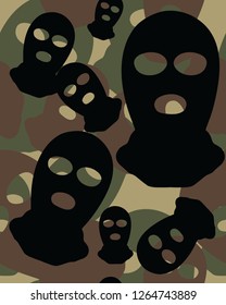 Unique camouflage design.Vector illustration