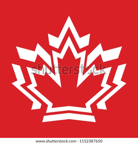 Similar – Image, Stock Photo banner Flag Pride Canada