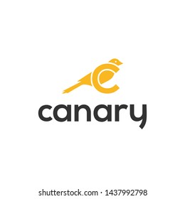 Unique Canary Logo Design Logo