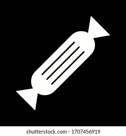 Icono de glifo vectorial único de candado