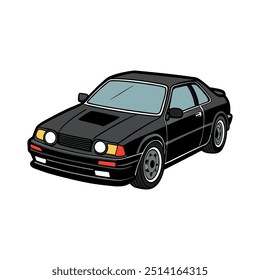 unique car vector art and illustration 