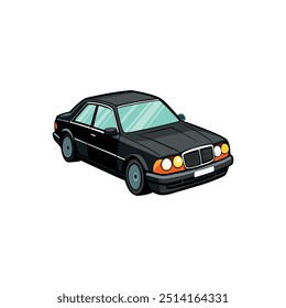 unique car vector art and illustration 