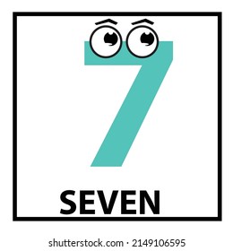 Unique card number on children book. templates card