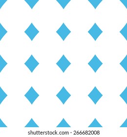 Unique Card white and blue seamless pattern for web design. Vector symbol