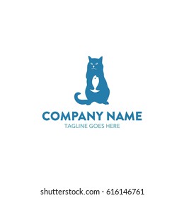 Unique Cat Logo