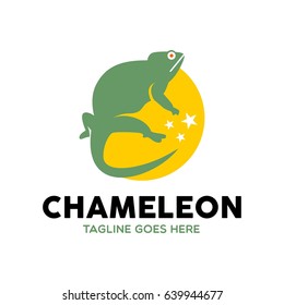 Unique chameleon logo