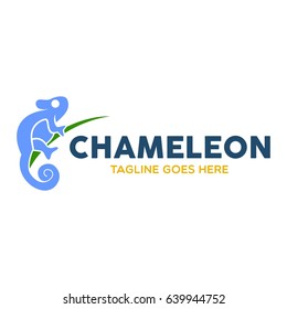 Unique chameleon logo