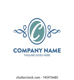 Unique Champagne Logo. Editable. Vector