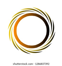 unique character with abstract symbol  pattern