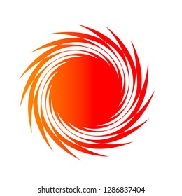 unique character with abstract symbol  pattern