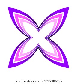 unique character with flower symbol