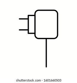 Unique Charger Vector Line Icon