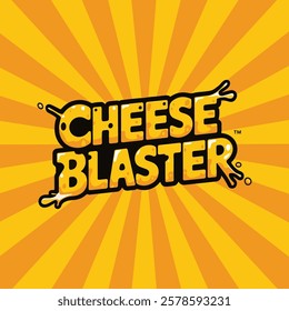 UNIQUE CHEESE BLASTER LOGO DESIGN