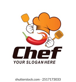 "Unique Chef Logo Design: Premium Vector Art for Restaurants"