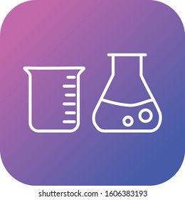 Unique Chemicals Vector Line Icon