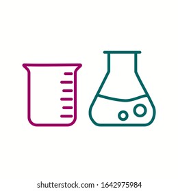 Unique Chemicals Vector Line Icon
