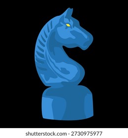 A unique Chess Horse illustration, suitable for all business needs.