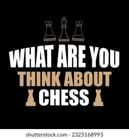 Unique chess t-shirt design idea.