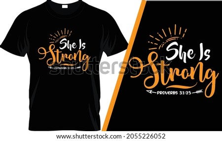 Unique Christ typography t-shirt design.