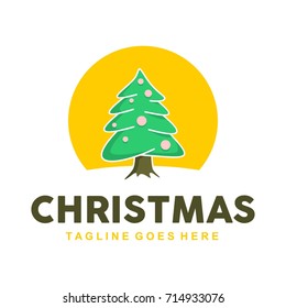 Unique Christmas Logo Template