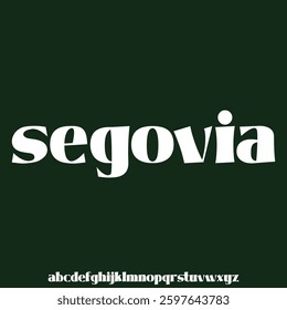 Unique chubby lowercase alphabet retro style display font vector