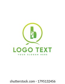 A unique and chunky lettered type H logo template, Vector logo for business and company identity 