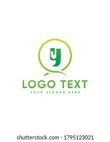 A unique and chunky lettered type Y logo template, Vector logo for business and company identity 