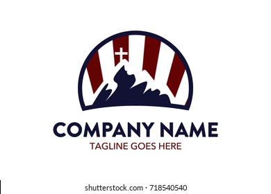 Unique Church Logo Template