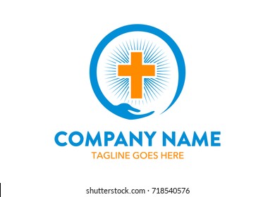 Unique Church Logo Template