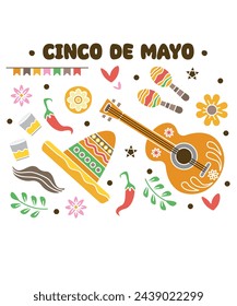 Unique Cinco De Mayo Vectors And Mexican Fiesta Icons