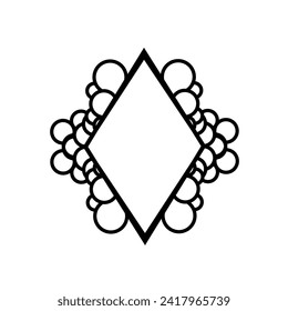 Unique circle and square frames as well as patterns and sizes to add to the beauty of your logo or design