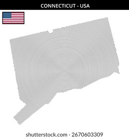 Formas circulares únicas destacan la geografía de Connecticut