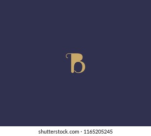 Unique Classic Letter B Type Logo Design