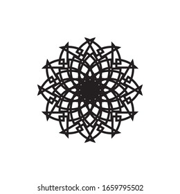 Unique Classic Ornament logo design vector