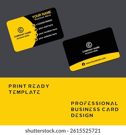 Unique and classy card mockup