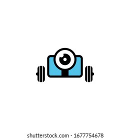 Logo de un robot único, limpio y atractivo.
El logotipo puede aplicarse a diversos medios e industrias.