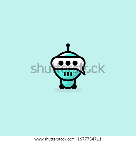 Unique, clean and attractive robot logo.
The logo can be applied to various media and industries.