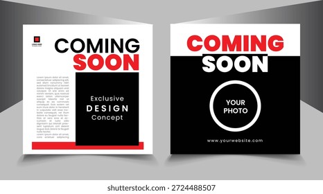 unique clean banner design sample concept