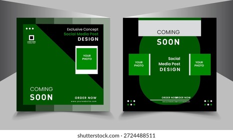 Concepto único de muestra de diseño de Anuncio limpio