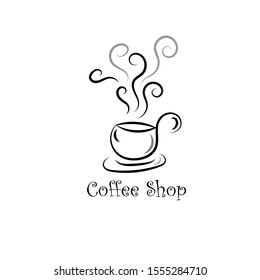 Unique Coffee Logo and Icon Design for Cafe, Restaurant, and Other Projects