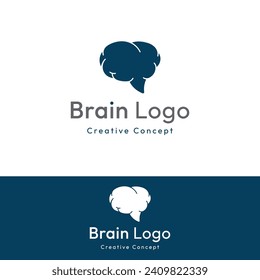 unique colorful brain logo design with creative ideas.