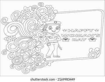Unique coloring  pages for kids and adult