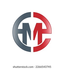 Unique Company letter M logo design free download