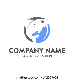 Unique And Conceptual Food Restaurant Logo Template